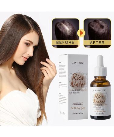 YKOP Hair Growth Serum - Rice Water Formula for Thicker Fuller Faster Hair Growth & Treatment | Nourish & Revitalize Hair - Buy Online on GoSupps.com