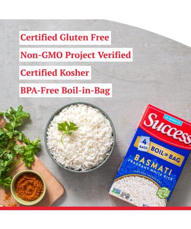 Success Basmati Rice Boil-in-Bag | Quick & Easy 14oz Rice Meal - Buy Online on GoSupps.com