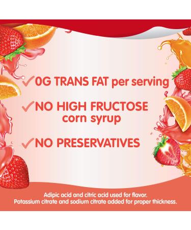 Snack Pack Juicy Gels Strawberry Orange 13oz - Delicious Gel Snack Pack - Buy Online on GoSupps.com