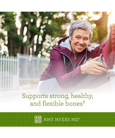 Dr. Amy Myers Vitamin D3 K2 - 10,000 IU D3 & 45mcg K2 MK-7 - Immune Support, Energy, Bone Health - Non-GMO 60 Capsules - Buy Online on GoSupps.com