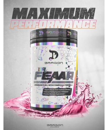 Buy Dragon Pharma Dr. FEAAR Advanced EAA Matrix - Supports Muscle Recovery & Growth (30 Servings Pink Dragon - Buy Online on GoSupps.com