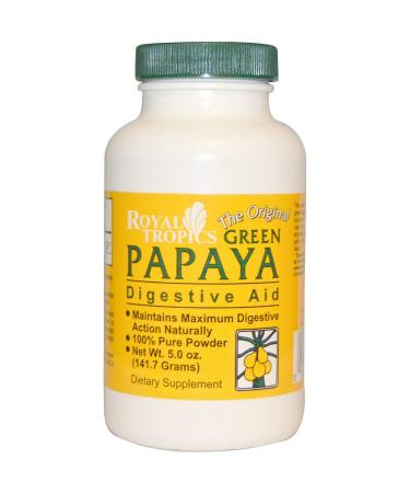 Royal Tropics The Original Green Papaya Digestive Aid 5.0 oz (141.7 g)