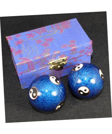 ABOOFAN Handation Balls - 2 Sets Massage Balls for Hand Fitness & Chinese Massage Therapy | Baoding Balls for Health & Gymnastics - Buy Online on GoSupps.com