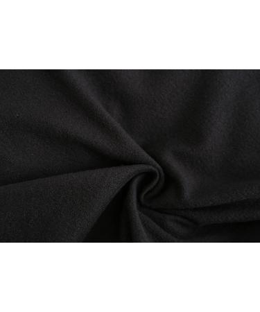 SSLR Women's Thermal Turtleneck Shirt | Fleece Lined Winter Top | Slim Fit Base Layer | Black, Large - Buy Online on GoSupps.com