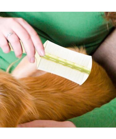 Pet Comb for Dogs | Double-Sided Dog Grooming Comb Kitten Flea Comb Hangable Cat Grooming Comb Pet Grooming Comb for Home Pet Shops Green - Buy Online on GoSupps.com