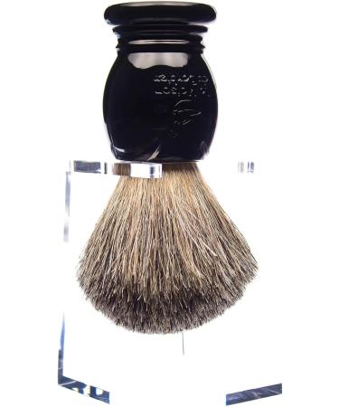 La Maison du Barbier Authentic Badger Hair Shaving Brush - Size 12 - Grey - Premium Wet Shaving - Made in France - Buy Online on GoSupps.com