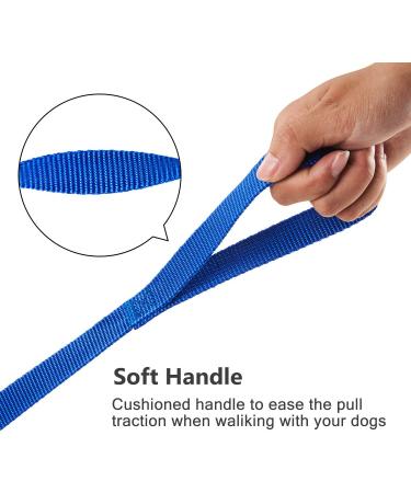 Happy Hachi 5m Blue Nylon Dog Tow Line | Robust Weatherproof Training Leash for All Sizes - Buy Online on GoSupps.com