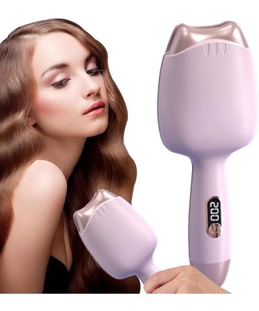 Generic Hair Crimper- 2 Barrel Ionic Crimper Beachy Wavy Hair Crimper Rapid Heating And Anti-Scald TechnologyCute Cat's Paw Design Ionic Curling Wand For Women Temp Adjustment Pink US - Buy Online on GoSupps.com