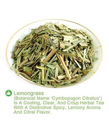 Buy Lemongrass Tea | 50g Loose Leaf Herbal Citronella | Dried Lemon Grass | International Shipping - Buy Online on GoSupps.com