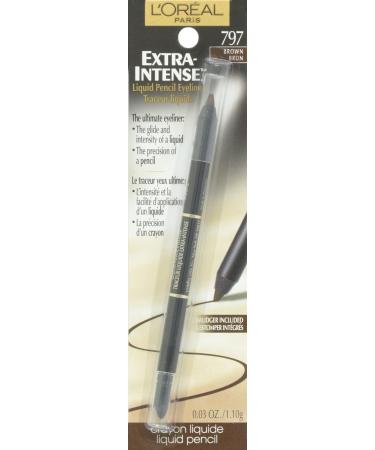 L'Or al Paris Extra-Intense Pencil Eyeliner  Brown  0.03 oz. Brown 5 - Buy Online on GoSupps.com