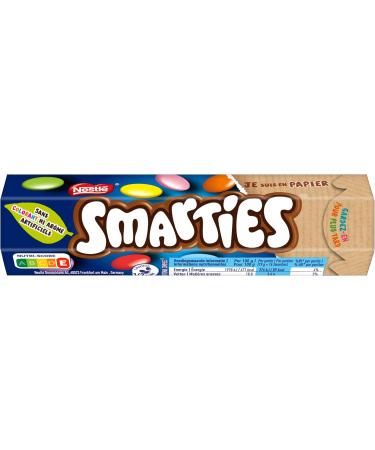 Smarties Tube - Chocolate Sweets - Display - Pack of 24 x 38g - Buy Online on GoSupps.com