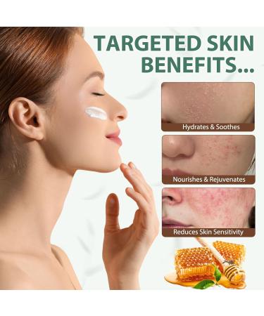 Baume hydratant naturel pour le visage et le corps nourrie l'herbe soin hydratant parfum pour tous les types de peau (120 g) - Buy Online on GoSupps.com