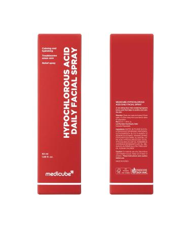 medicube Power Soothing Spray | Hypochlorous Acid Spray For All Skin Types Delicate Skin | Daily Skin Solution & Post-Sun Care | HOCI Facial Mist for Soothing & Calming | Korean Skincare | 1.69 fl.oz 50 ml - Buy Online on GoSupps.com