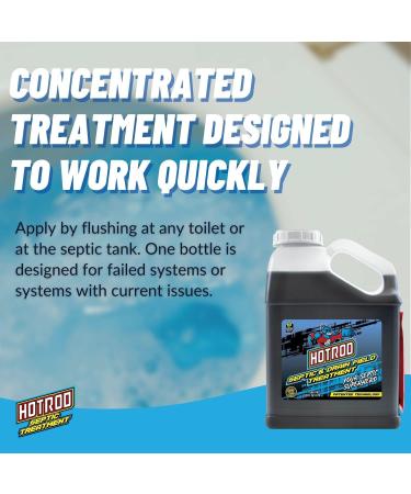 Hotrod Emergency Septic Treatment - Reduce Solids & Extend Drainfield Life | International Shipping - Buy Online on GoSupps.com