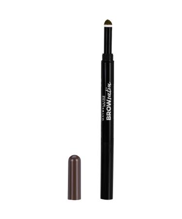 Maybelline Brow Define and Fill Duo 2-in-1 Defining Pencil with Filling Powder  Deep Brown  0.021 Ounce 260 DEEP BROWN 0.02 Ounce (Pack of 1)