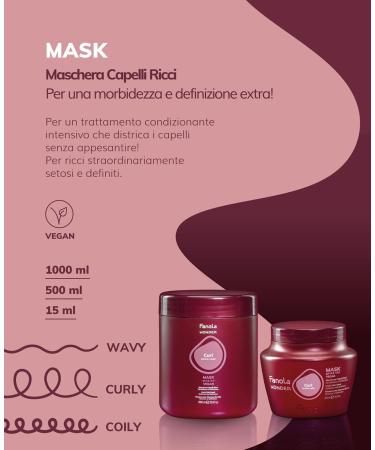 Fanola Wonder Curl Mask 1000ML - Buy Online on GoSupps.com