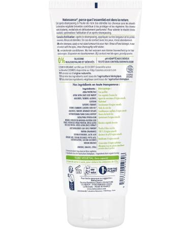 Natessance - Fortifying conditioner - Organic castor oil & vegetable keratin 200ml - Buy Online on GoSupps.com