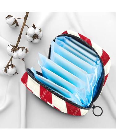 Portable Sanitary Napkin & Menstrual Cup Storage Bag - Zippered Pocket for Teen Girls & Women - Buy Online on GoSupps.com