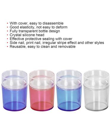 French Nail Stamper - Reusable Clear Silicone Jelly Stamping Plate for DIY Nail Art | International Shipping Available - Buy Online on GoSupps.com