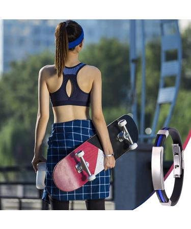 Oveallgo Apus Ion Therapeutic Lympunclog Titanium Wristband Titanium Lympunclog Magnetic Bracelet Magnetic Lymphatic Bracelet Adjustable Titanium Magnetic Bracelet Black - Buy Online on GoSupps.com