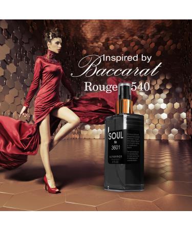 SOUL Inspired by Baccarat. R. 540 | Spray 4.0 Fl Oz / 120 ml | Perfume for Women and Men | Unisex Eau de Parfum | Long Lasting Fragrance 4 Fl Oz (Pack of 1) MFK Baccarat. Roug. 540 Impression - Buy Online on GoSupps.com