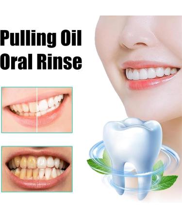 Pure Organic Coconut Oil Pulling 4 oz Mint Flavor Coconut Oil Mouthwash (2pcs) - Buy Online on GoSupps.com