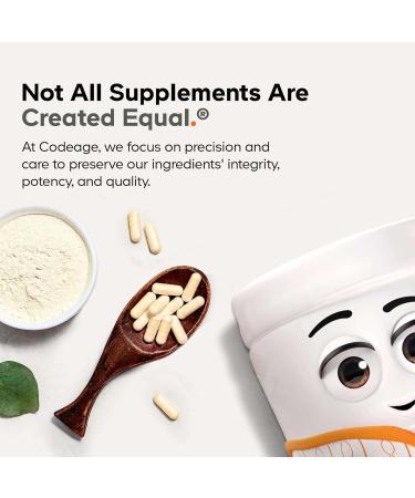 Codeage Clearface Pantothenic Acid Niacin Supplement Vitamins A C D3 E Probiotics Zinc Riboflavin Thiamin L-Lysine HCL & Omega-3 Niacinamide Skin Botanical Blend - Non-GMO - 90 Capsules White - Buy Online on GoSupps.com