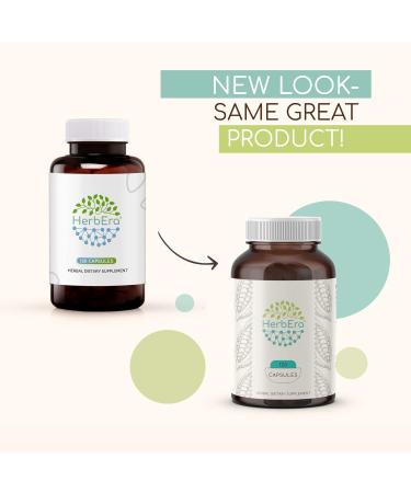 HerbEra Cascara Sagrada 500mg Capsules - Responsibly Farmed Dried Bark Supplement - Buy Online on GoSupps.com