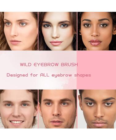 Professional Multi-Function Eyebrow and Hairline Makeup Brush Set - 2 Pack - Buy Online on GoSupps.com