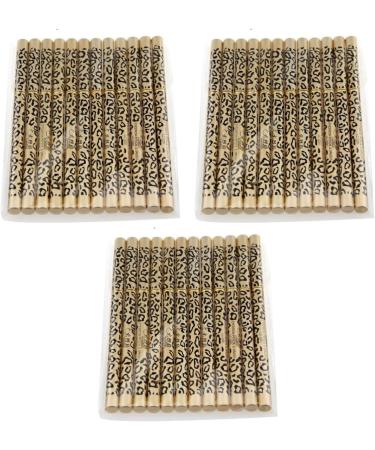 FOMIYES 3pcs Set 12pcs Waterproof Brow Pencil Eyebrow Pencil Brush Iron Tube Leopard Print Eyeliner 1 count (Pack of 1) As Shownx3pcs - Buy Online on GoSupps.com