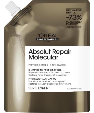 L'Or al Professionnel LOr al Professionnel Shampoo Refill set for very damaged hair set with Shampoo and refill Restores the Molecular Structure of the Hair Absolut Repair Molecular - Buy Online on GoSupps.com