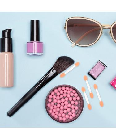 SOESFOUFU 100pcs Double Ended Eyeshadow Brush Sponge Brush Eyeshadow Makeup Tool Dual-side Cosmetic Applicator Sponge Eyeshadow Stick Latex Sponge Cosmetic Tool Makeup Brush 6.5x1.3cm White - Buy Online on GoSupps.com