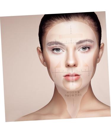 Didiseaon 2 Pcs Threading Tool Make up Kit Eyebrow Tracer Measure Tool Lip Ruler Mold Carved Light Therapy Pen - Buy Online on GoSupps.com