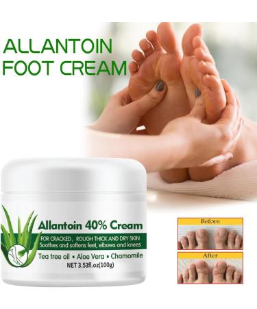 Urea Cream 40 Percent for Feet 40% Urea Cream for Cracked Heels and Dry Skin Aloe Vera Foot Cream with Tea Tree Oil Deep Moisturizing Callus Remover Nourishes Soften for Feet/Knees/Hands/Elbows - Buy Online on GoSupps.com