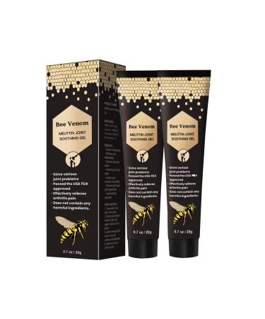 Wewersh New Zealand Bee Venom Joint Relief Gel New Zealand Bee Venom Joint and Bone Therapy Cream Bee Venom Professional Treatment Gel (2pcs)