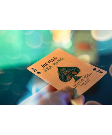 Bicycle Sea King Premium Playing Cards - 1 Deck | Highest Quality Cards for Card Games - Buy Online on GoSupps.com