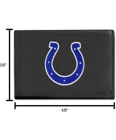 NFL Las Vegas Raiders Embroidered Leather Tri-fold Wallet - Slim 3.25 x 4.25 | Rico Industries - Buy Online on GoSupps.com
