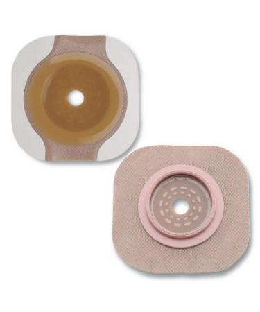 Colostomy Barrier New Image Flextend 2-1/4" Flange Red Code Hydrocolloid Cut-to-fit, Up to 1-3/4" (#14603, Sold Per Box)