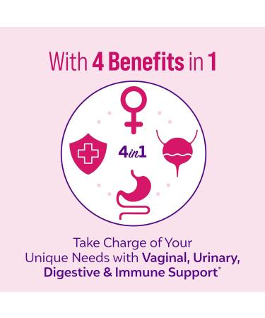 Culturelle Women's 4-in-1 Probiotics for Women Digestive & Vaginal Health with Daily Probiotic Gummies for Men & Women Digestive Health 52 Count - Buy Online on GoSupps.com