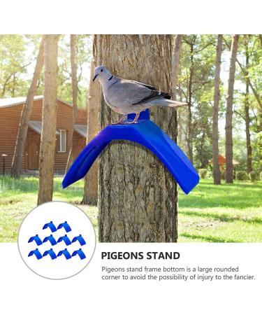 iplusmile Plastic Pigeon Perches Set - 20pcs Blue Rest Stands Frames for Pigeon Roost - Pet Supplies - Buy Online on GoSupps.com