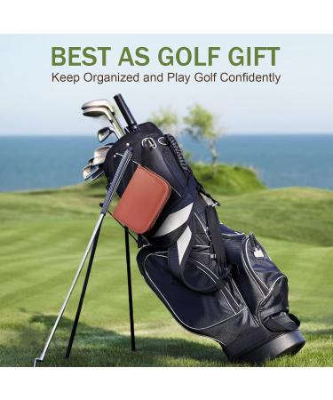 Jiskan Golf Gifts Set - Golf Accessories for Men and Women with Hi-End Case, Balls, Rangefinder, Tees, Brush, Divot Knife, Scorer, Clamp | JIS-GF01 - Buy Online on GoSupps.com