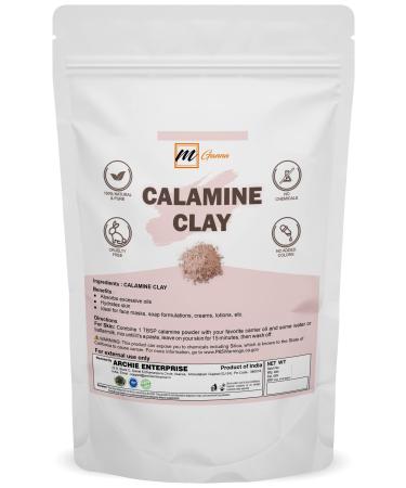 mGanna 100% Natural Calamine Clay Powder 2 LBS / 908 GMS for Anti-Ageing & Skin firming Creams Lotion and Soap Making
