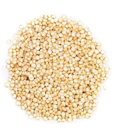 Organic Royal White Quinoa 5 Pounds - Whole Grain | Non-GMO, Kosher, Raw & Vegan | Sirtfood Superfood - Bulk 5 Pound Pack - Buy Online on GoSupps.com