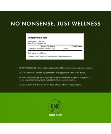 Swanson Lactobacillus Acidophilus - Probiotic Supplement Supporting Digestive Health with 1 Billion CFU Per Capsule - Promotes Bowel and GI Tract Health - (250 Capsules) 4 Pack - Buy Online on GoSupps.com