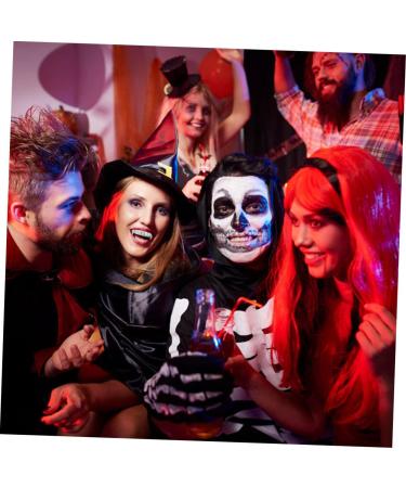 Abaodam Teeth 2pcs Werewolf Halloween Decor Party Props Accessories Men and Women European and American Teeth Grills - Buy Online on GoSupps.com