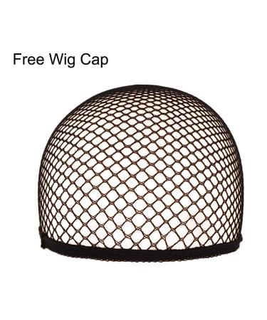 AMZCOS Short Black Wavy Wig with Bangs for Women - 12 Inch Natural Synthetic Hair Bob Wig for Daily Wear - Black - Buy Online on GoSupps.com