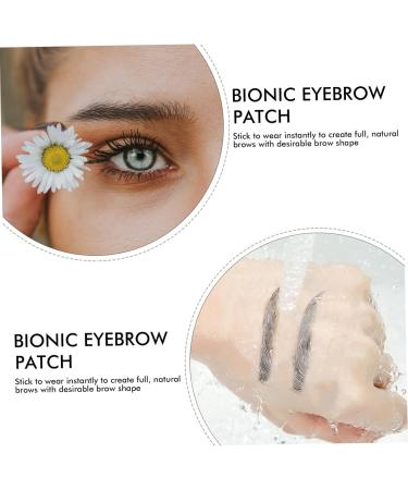 BELLIFFY 10pcs Imitation Eco Eyebrow Sticker Beauty Eyebrows Grooming Stickers Eyebrow Stickers Creative Eyebrows for Women Water Transfer Eyebrow Sticker Women Fake Eyebrows Black Eyebrows - Buy Online on GoSupps.com