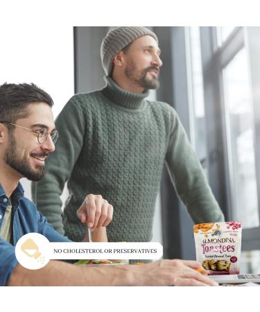 Almondina Toastees - Cranberry Almond Toasted Thins 5.25 oz | Healthy Snack - Buy Online on GoSupps.com