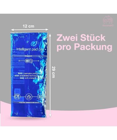 6x XXL Cold Compresses & Cool Pads Set - Versatile Cooling & Warm Pillow (29x12 cm) - Ideal Gel Pillow for Cold/Hot Therapy - Buy Online on GoSupps.com