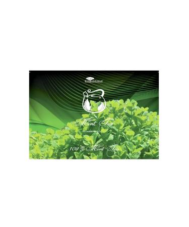 Mint Tea Bags by Biologique | 150 Tea Bags of 1.5 g 225 g | All Natural Herbal Detox | Caffeine-Free | Exquisite Classic Taste & Aroma | High in Antioxidants & Vitamins | Perfect for Gifting |
